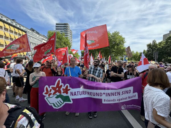 NaturFreunde rocken Essen: Gemeinsam gegen Rechts!